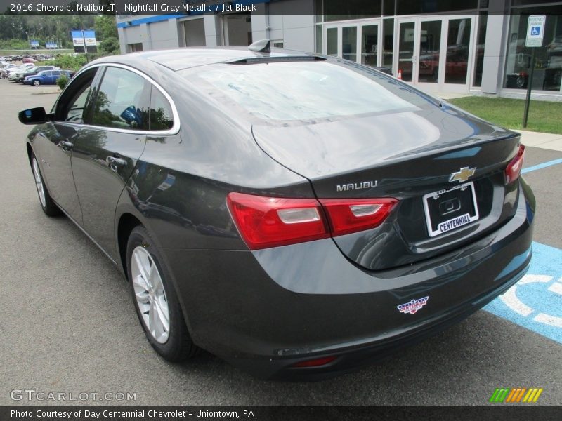Nightfall Gray Metallic / Jet Black 2016 Chevrolet Malibu LT