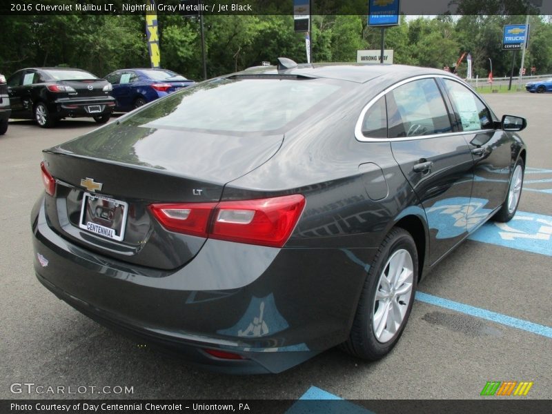 Nightfall Gray Metallic / Jet Black 2016 Chevrolet Malibu LT