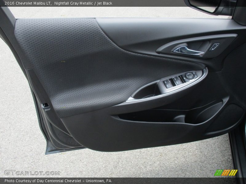 Nightfall Gray Metallic / Jet Black 2016 Chevrolet Malibu LT