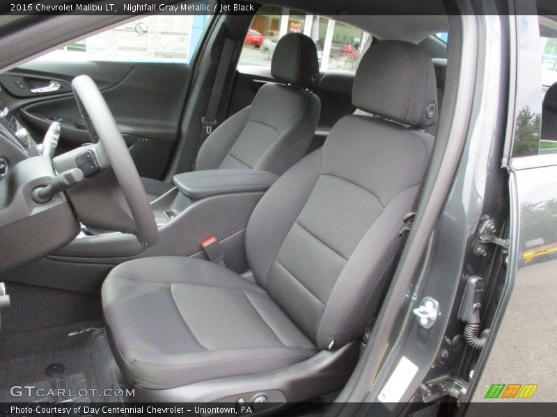 Nightfall Gray Metallic / Jet Black 2016 Chevrolet Malibu LT