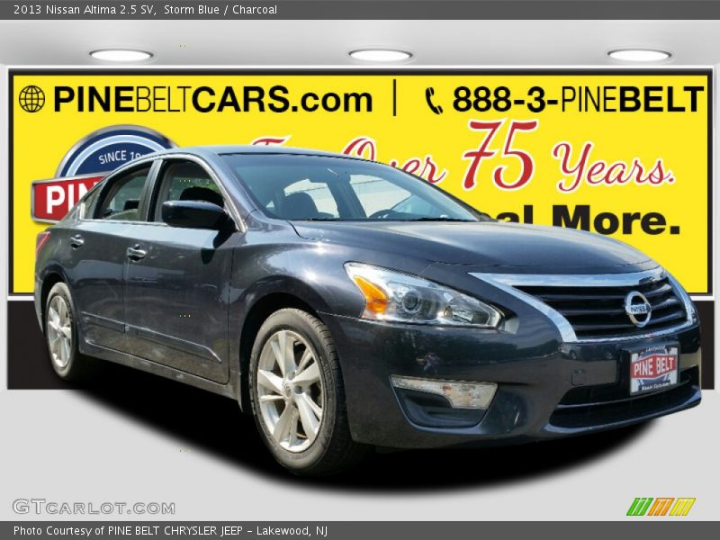 Storm Blue / Charcoal 2013 Nissan Altima 2.5 SV