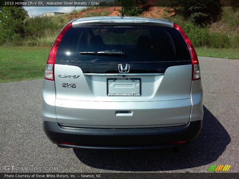 Alabaster Silver Metallic / Gray 2013 Honda CR-V EX