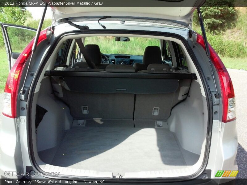 Alabaster Silver Metallic / Gray 2013 Honda CR-V EX