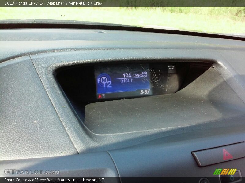 Alabaster Silver Metallic / Gray 2013 Honda CR-V EX