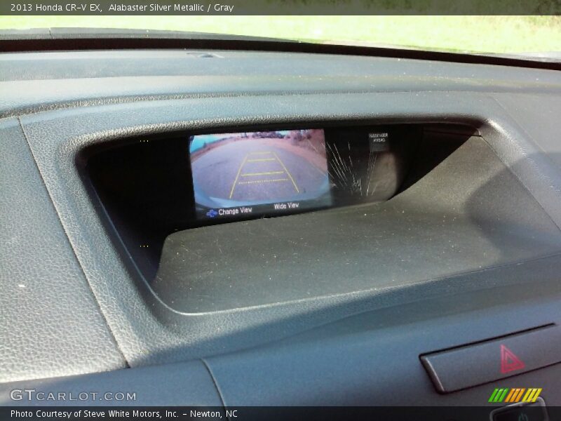 Alabaster Silver Metallic / Gray 2013 Honda CR-V EX