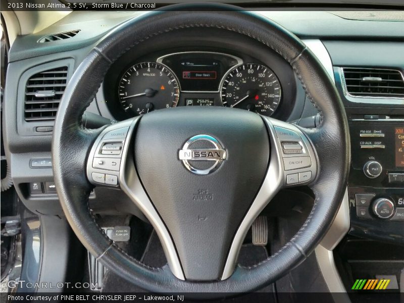 Storm Blue / Charcoal 2013 Nissan Altima 2.5 SV