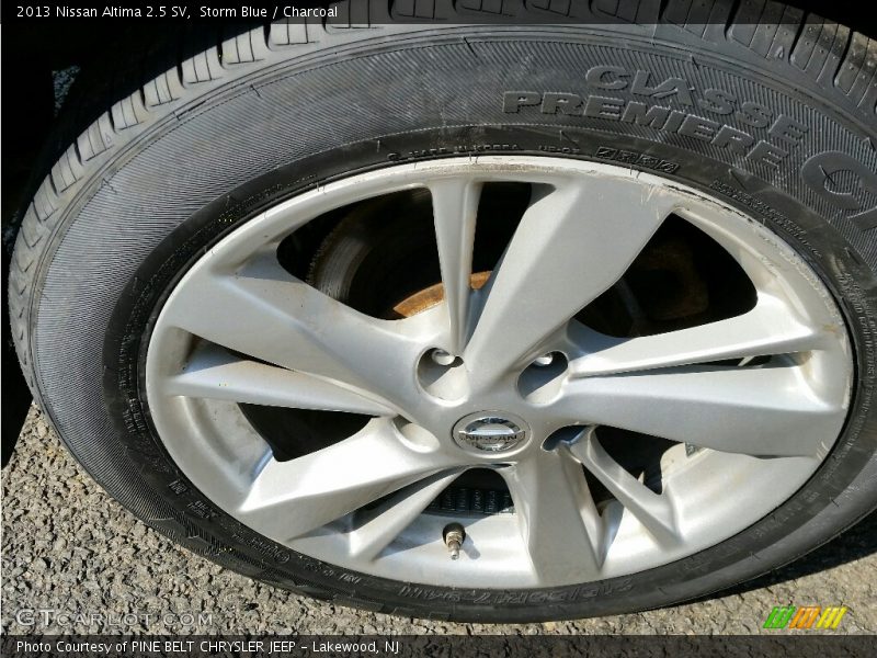 Storm Blue / Charcoal 2013 Nissan Altima 2.5 SV