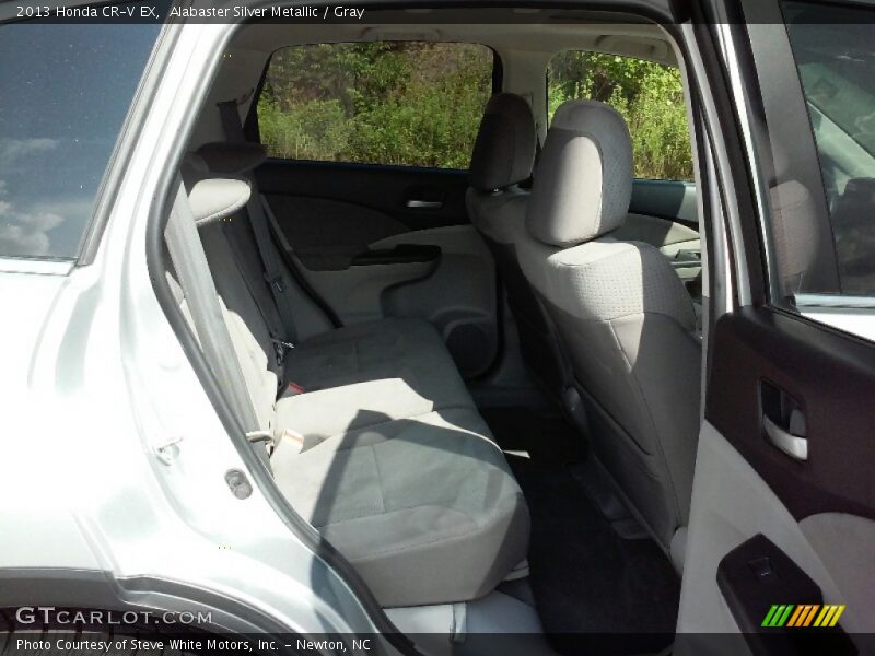 Alabaster Silver Metallic / Gray 2013 Honda CR-V EX