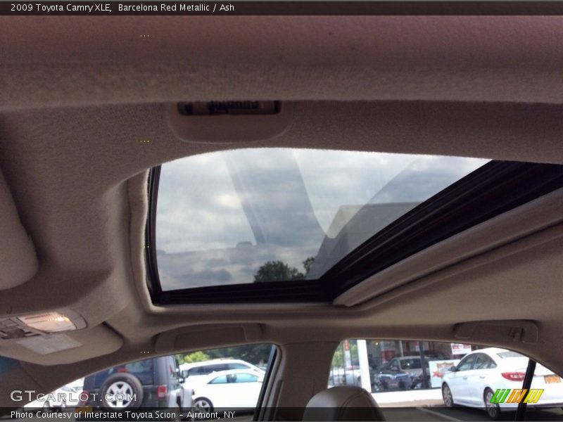 Barcelona Red Metallic / Ash 2009 Toyota Camry XLE