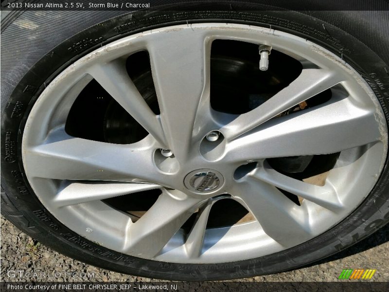 Storm Blue / Charcoal 2013 Nissan Altima 2.5 SV