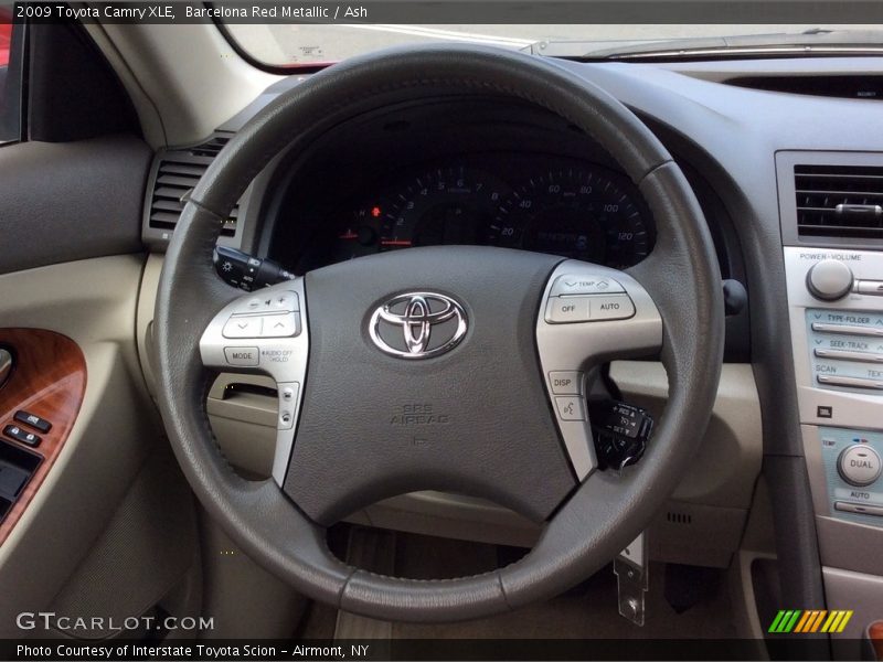 Barcelona Red Metallic / Ash 2009 Toyota Camry XLE