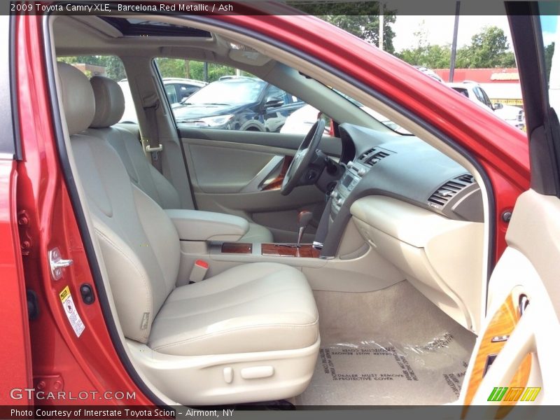 Barcelona Red Metallic / Ash 2009 Toyota Camry XLE