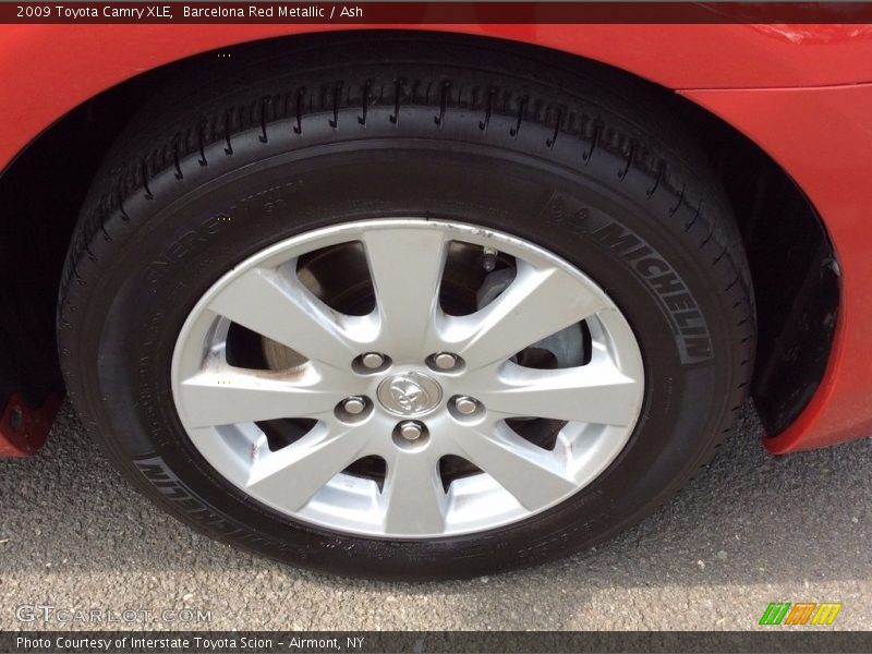 Barcelona Red Metallic / Ash 2009 Toyota Camry XLE