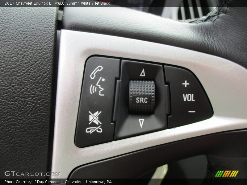Controls of 2017 Equinox LT AWD