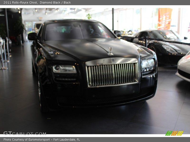 Diamond Black / Black 2011 Rolls-Royce Ghost