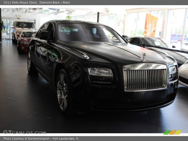 Diamond Black / Black 2011 Rolls-Royce Ghost