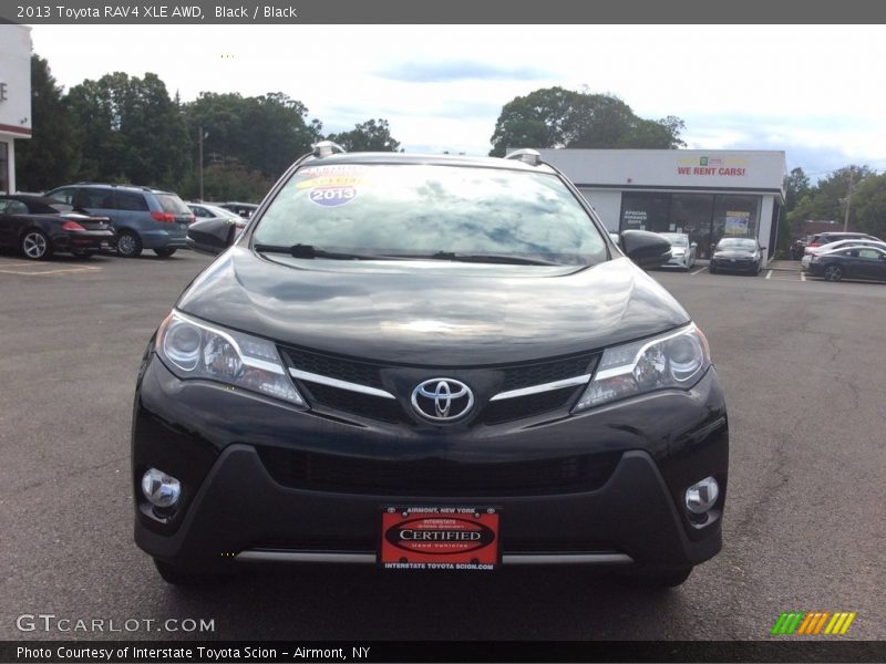 Black / Black 2013 Toyota RAV4 XLE AWD