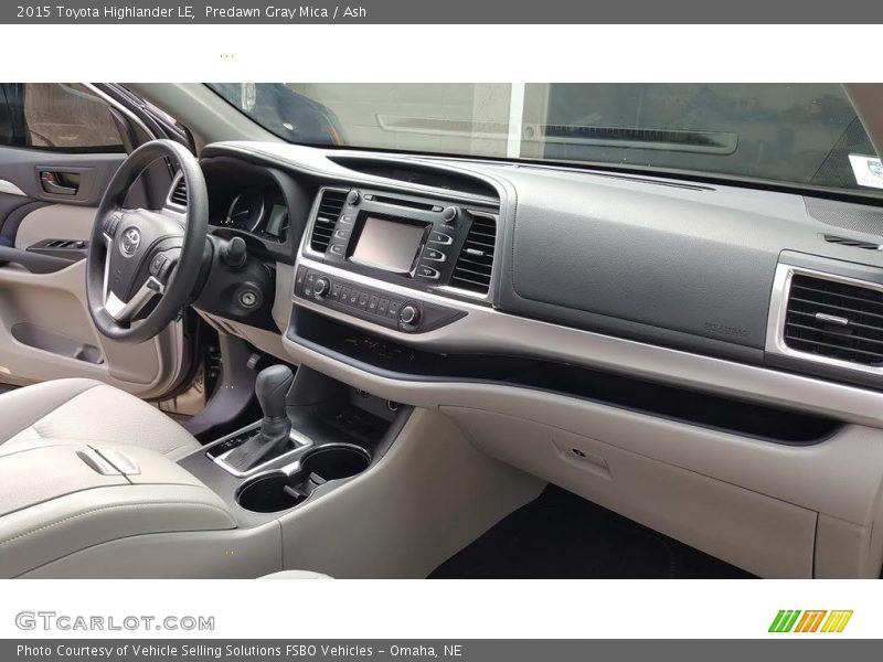 Predawn Gray Mica / Ash 2015 Toyota Highlander LE