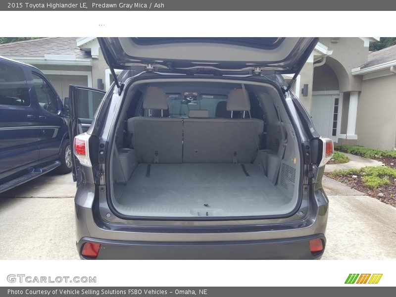Predawn Gray Mica / Ash 2015 Toyota Highlander LE