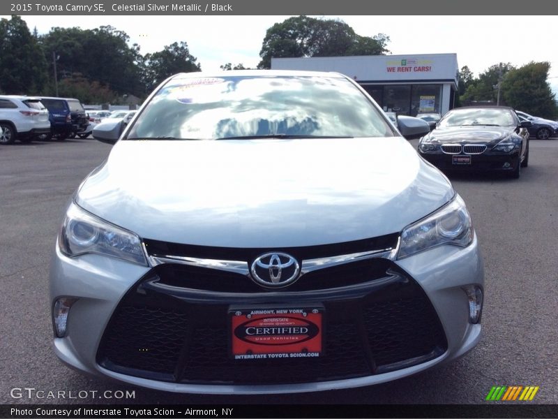 Celestial Silver Metallic / Black 2015 Toyota Camry SE