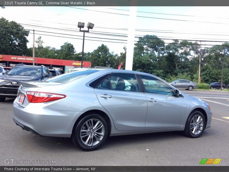 Celestial Silver Metallic / Black 2015 Toyota Camry SE