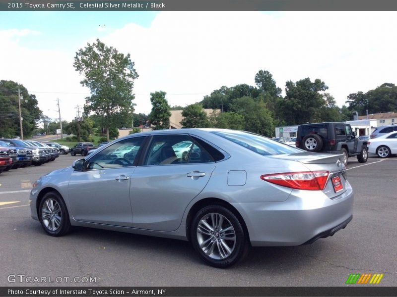 Celestial Silver Metallic / Black 2015 Toyota Camry SE