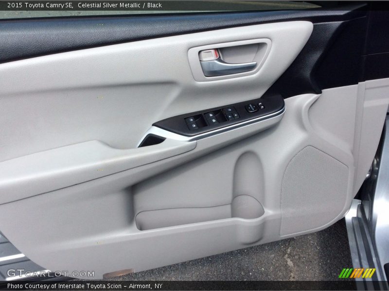 Celestial Silver Metallic / Black 2015 Toyota Camry SE