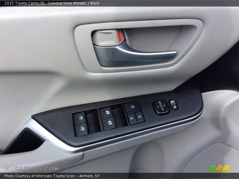 Celestial Silver Metallic / Black 2015 Toyota Camry SE