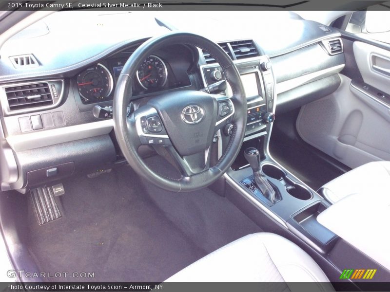 Celestial Silver Metallic / Black 2015 Toyota Camry SE