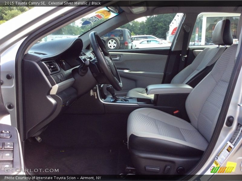 Celestial Silver Metallic / Black 2015 Toyota Camry SE