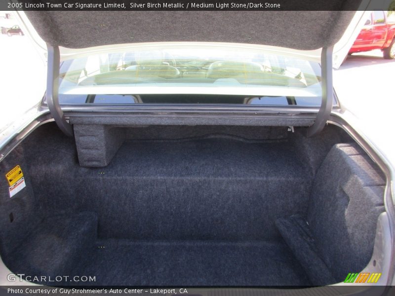 Silver Birch Metallic / Medium Light Stone/Dark Stone 2005 Lincoln Town Car Signature Limited