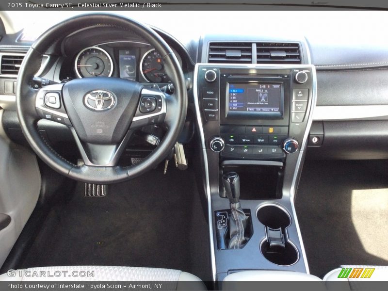 Celestial Silver Metallic / Black 2015 Toyota Camry SE