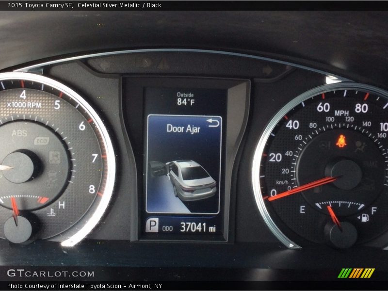 Celestial Silver Metallic / Black 2015 Toyota Camry SE