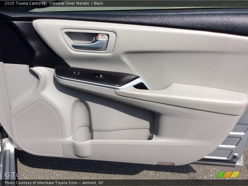Celestial Silver Metallic / Black 2015 Toyota Camry SE
