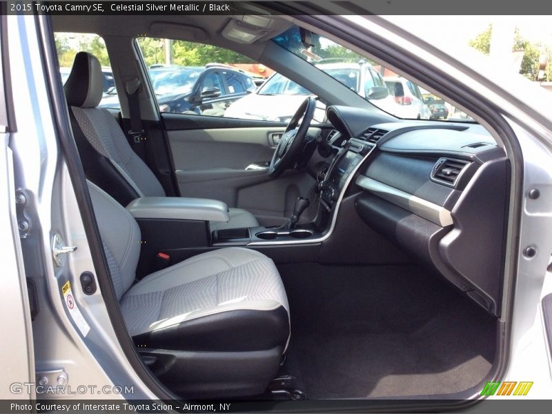 Celestial Silver Metallic / Black 2015 Toyota Camry SE