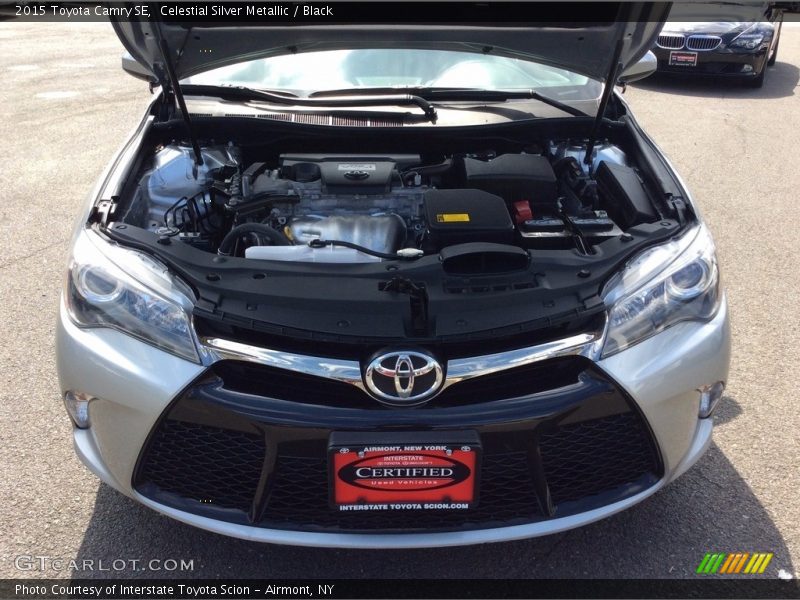 Celestial Silver Metallic / Black 2015 Toyota Camry SE