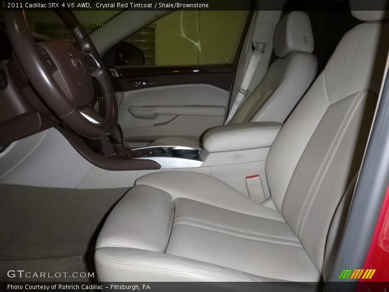 Crystal Red Tintcoat / Shale/Brownstone 2011 Cadillac SRX 4 V6 AWD
