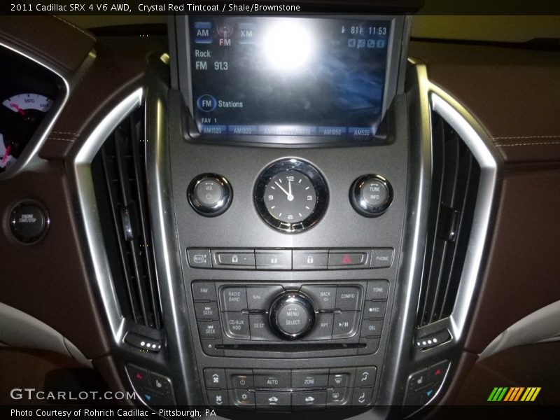 Crystal Red Tintcoat / Shale/Brownstone 2011 Cadillac SRX 4 V6 AWD