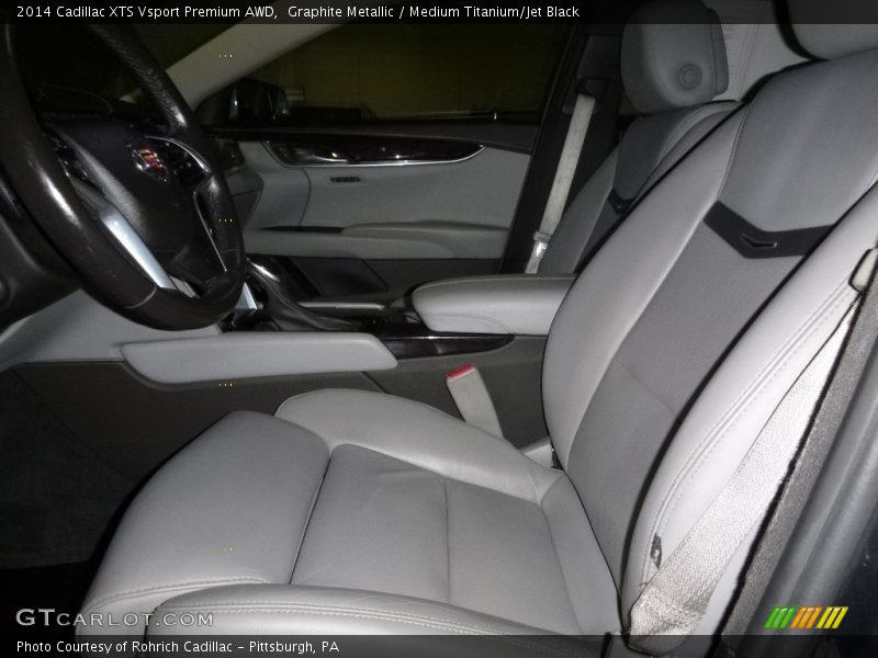 Graphite Metallic / Medium Titanium/Jet Black 2014 Cadillac XTS Vsport Premium AWD