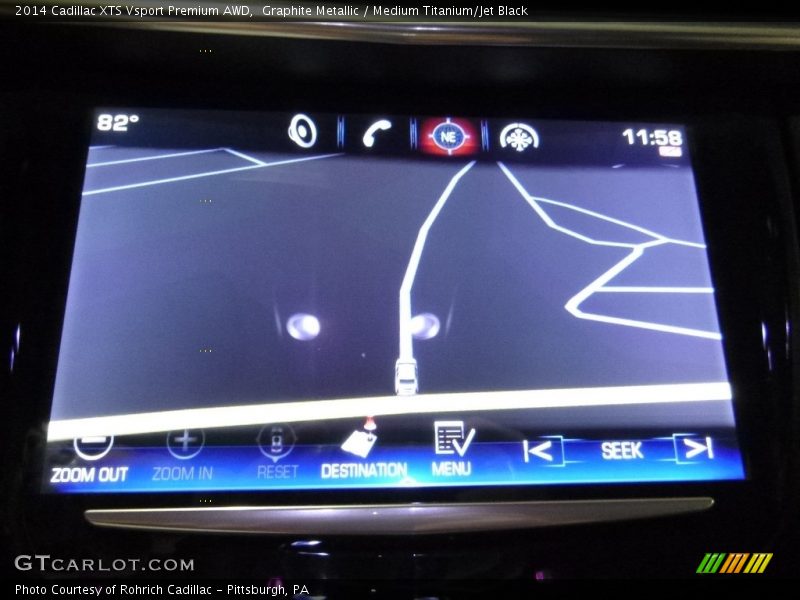 Graphite Metallic / Medium Titanium/Jet Black 2014 Cadillac XTS Vsport Premium AWD