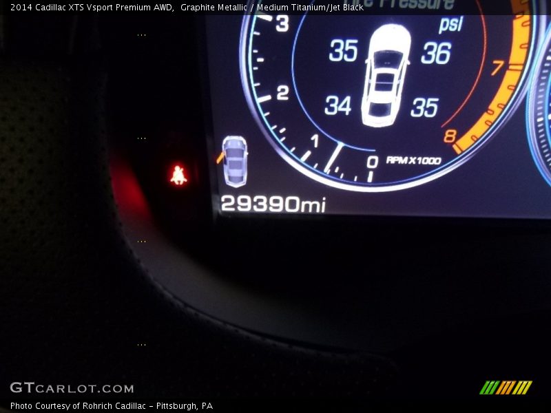 Graphite Metallic / Medium Titanium/Jet Black 2014 Cadillac XTS Vsport Premium AWD