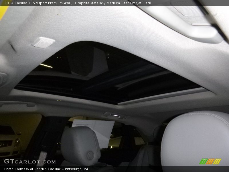 Graphite Metallic / Medium Titanium/Jet Black 2014 Cadillac XTS Vsport Premium AWD