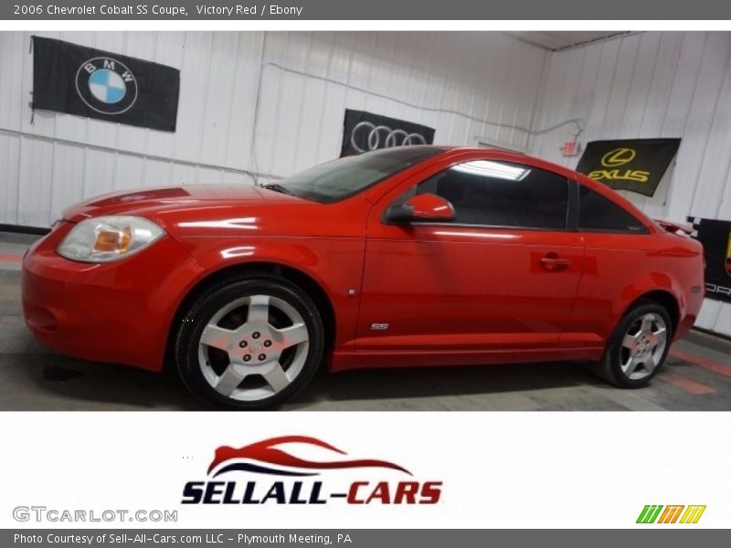 Victory Red / Ebony 2006 Chevrolet Cobalt SS Coupe