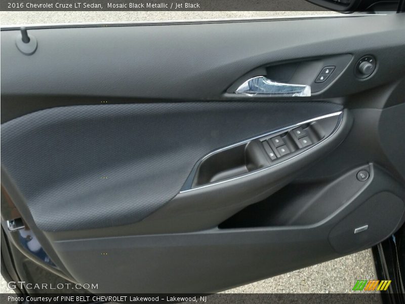 Mosaic Black Metallic / Jet Black 2016 Chevrolet Cruze LT Sedan