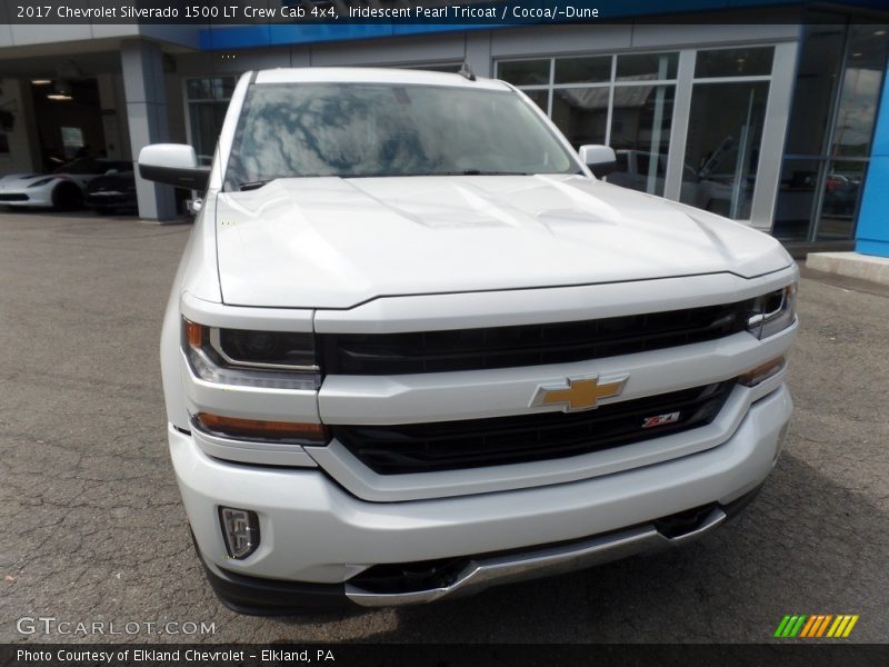 Iridescent Pearl Tricoat / Cocoa/­Dune 2017 Chevrolet Silverado 1500 LT Crew Cab 4x4