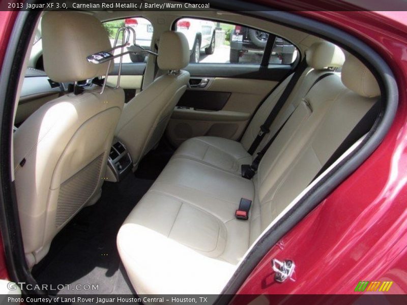 Carnelian Red Metallic / Barley/Warm Charcoal 2013 Jaguar XF 3.0