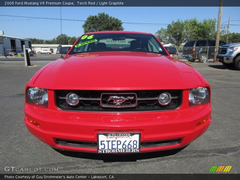 Torch Red / Light Graphite 2006 Ford Mustang V6 Premium Coupe