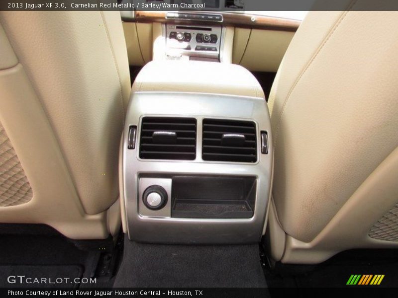 Carnelian Red Metallic / Barley/Warm Charcoal 2013 Jaguar XF 3.0