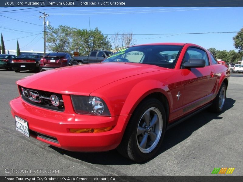 Torch Red / Light Graphite 2006 Ford Mustang V6 Premium Coupe