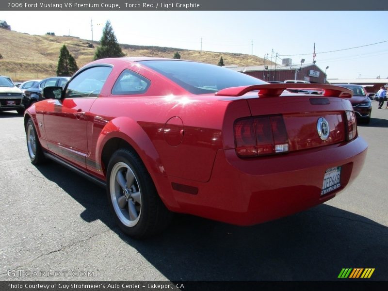 Torch Red / Light Graphite 2006 Ford Mustang V6 Premium Coupe